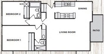 2X1 Floor Plan | Sonoma Ridge at Bennet Valley in Sonoma, CA